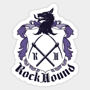 Rockhoud Coat of Arms 2 Sticker